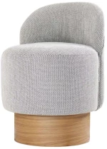 Σκαμπό Barren 209FLF1391 Φ47x66cm Grey-Natural