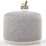 Σκαμπό Cedre 209FLF1163 51x41cm Grey