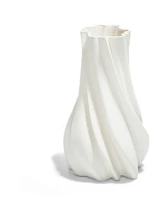 Βάζο Frappee 143009 15,2x15,2x28cm White Philippi Κεραμικό