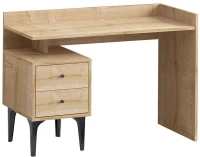 Γραφείο 393MRD1311 100x45x80cm Oak-Black