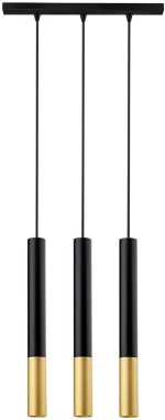 Φωτιστικό Οροφής - Ράγα 09711-07BR G9 70cm Black Luma