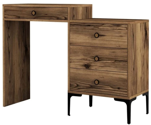 Τουαλέτα Lizbon 845HCT2304 124x40x84,7cm Walnut