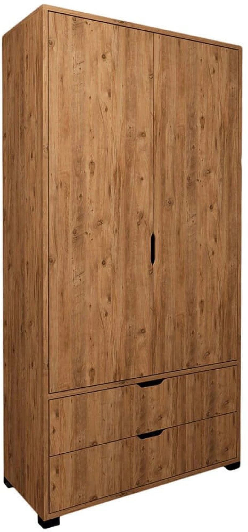 Ντουλάπα Δίφυλλη Atlas 350MWD1126 90x45x183cm Pine Δίφυλλη