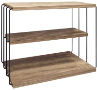 Τραπεζάκι Βοηθητικό Lifon 854KLN2813 50x40x33cm Pine-Black