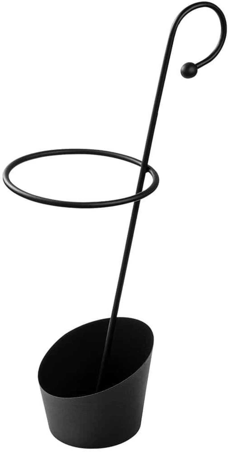 Ομπρελοθήκη 247HFM1226 34x23x67cm Black Aberto Design Μέταλλο