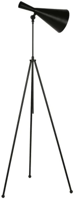 Φωτιστικό Δαπέδου Teleskop 534LUN3246 25x175cm E27 40W Black Opviq