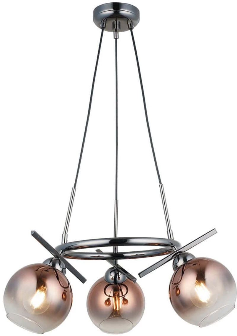 Φωτιστικό Οροφής Bena 341LCA1192 56x109cm 3xE27 40W Silver Opviq