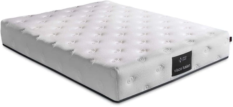 Στρώμα Visco Fusion Luxury 480NRN1189 180x200cm Memory Foam/Pocket Spring White King Size