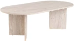 Τραπέζι Σαλονιού Sable 909NRD1103 119x60x39,8cm Travertine Beige