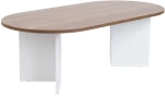 Τραπέζι Σαλονιού Sable 909NRD1111 119x60x39,8cm Walnut-White