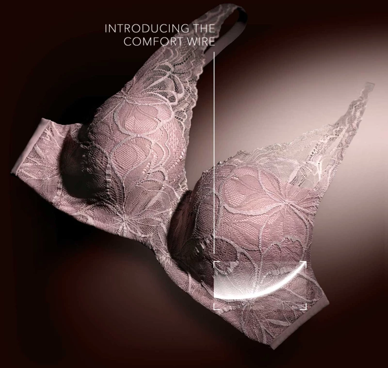 Triumph Σουτιέν Body Make-Up Illusion Δαντελένιο με Μπανέλα