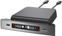 XO NB285 Docking Station με Αναδιπλούμενα Καλώδια 4-in-1