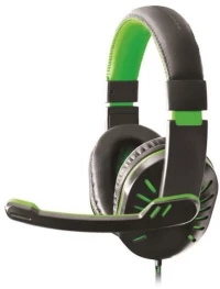 Crow Ακουστικό με μικρόφωνο gaming πράσινο EGH330G