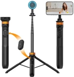 K&F Concept MS19 Magsafe Selfie Stick Tripod 159cm Compatible with Bluetooth Remote Control (KF09.139)