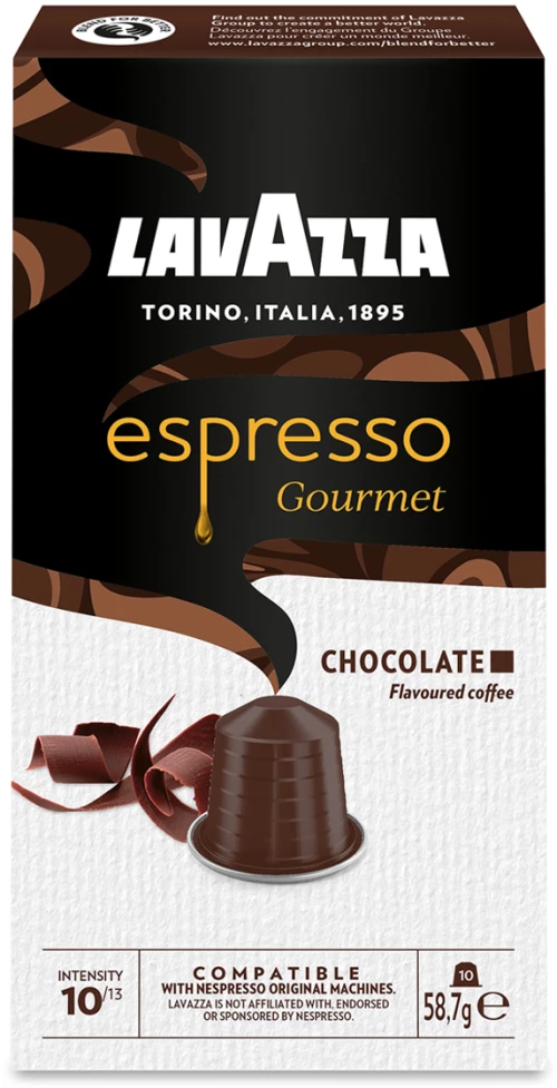 Κάψουλες Nespresso Συμβατές Lavazza Gourmet Chocolate 10 τεμάχια
