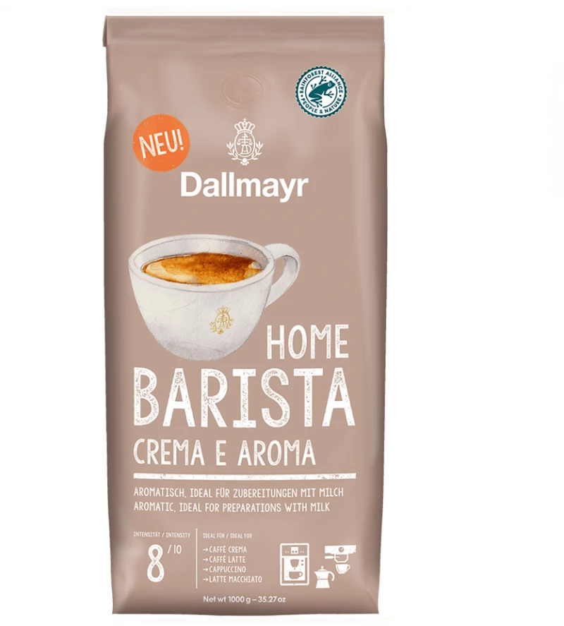 Καφές Espresso Dallmayr Home Barista Caffe Crema e Aroma 1000g σε κόκκους