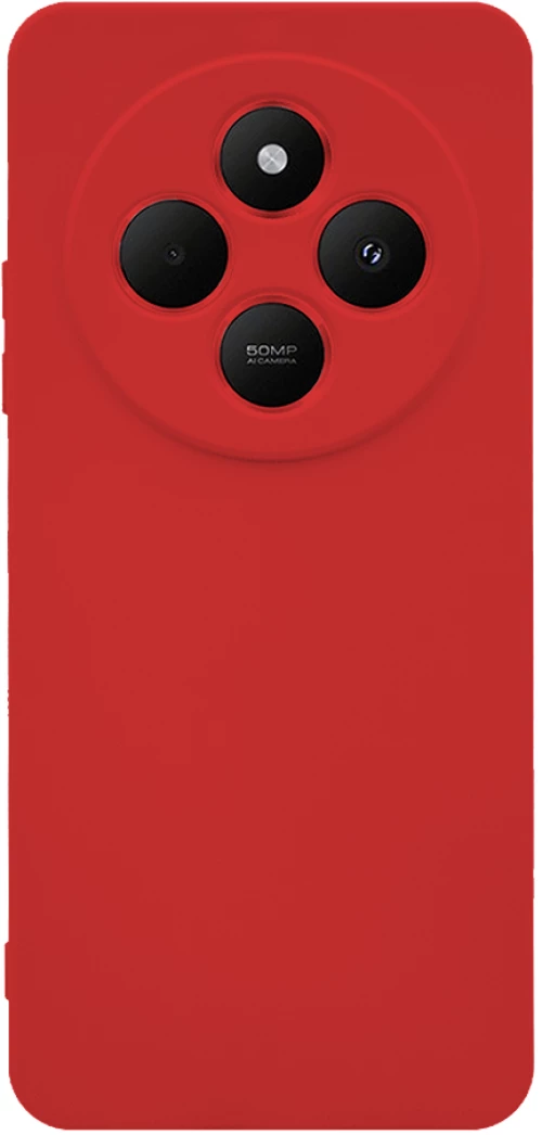 Θήκη Silky And Soft για Xiaomi Redmi 14C - Κόκκινο