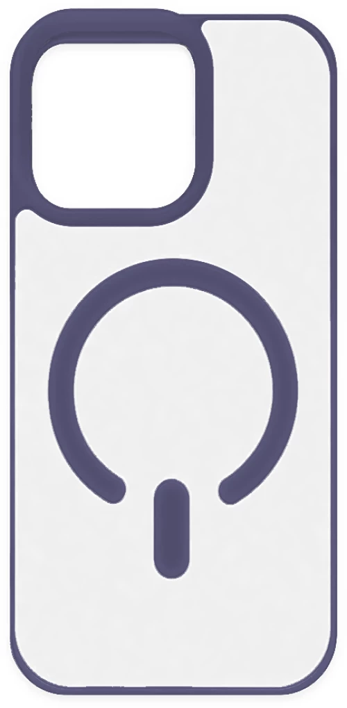 ObaStyle Creative Semiclear Case για Apple iPhone 16 Pro - Σκούρο Μπλε