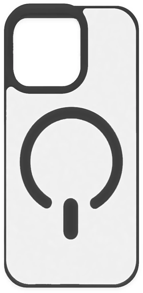 ObaStyle Creative Semiclear Case για Apple iPhone 13 / 14 - Μαύρο