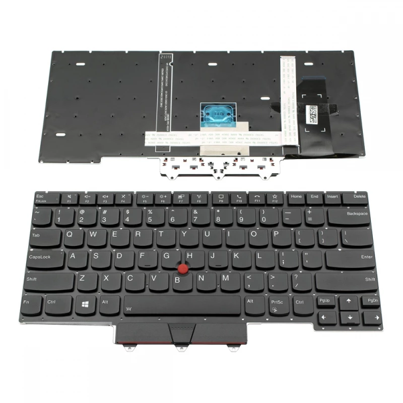 Πληκτρολόγιο Lenovo ThinkPad E14 Gen2 BLACK WITHOUT FRAME With Pointing Stick US Backlit (Small  Enter) - SN20W68325 PK131HJ3ADO