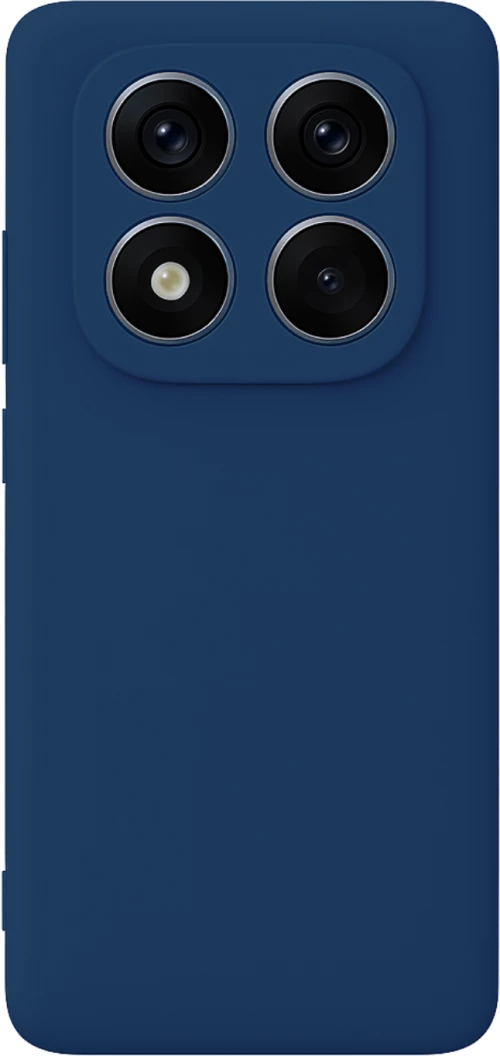 Θήκη κινητού Silky And Soft για Xiaomi Redmi Note 14 Pro 5G - Σκούρο Μπλε