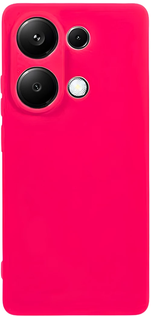 Θήκη σιλικόνης TPU Ultra Slim 0.3mm soft mat για Xiaomi Redmi Note 13 Pro 4G - Φούξια