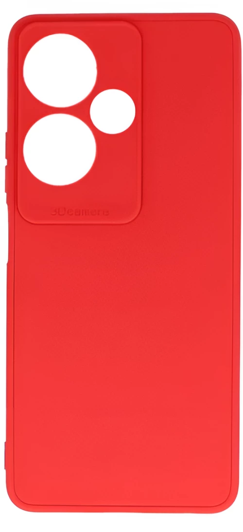 Θήκη σιλικόνης TPU Ultra Slim 0.3mm soft mat για Xiaomi Redmi Note 13 4G - Κόκκινο