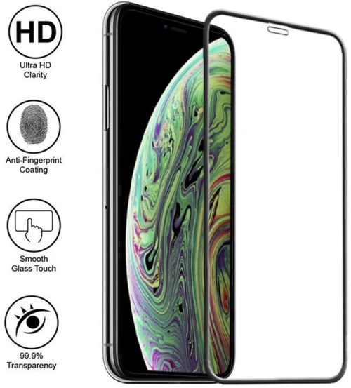 3D Tempered Glass Full Cover & Full Glue για Xiaomi Redmi Note 14 5G - Μαύρο