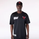 NEW ERA NBA GRPHC MESH TEE CHIBUL  BLK 60596412 NEW ERA Μαύρο