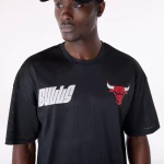 NEW ERA NBA GRPHC MESH TEE CHIBUL  BLK 60596412 NEW ERA Μαύρο