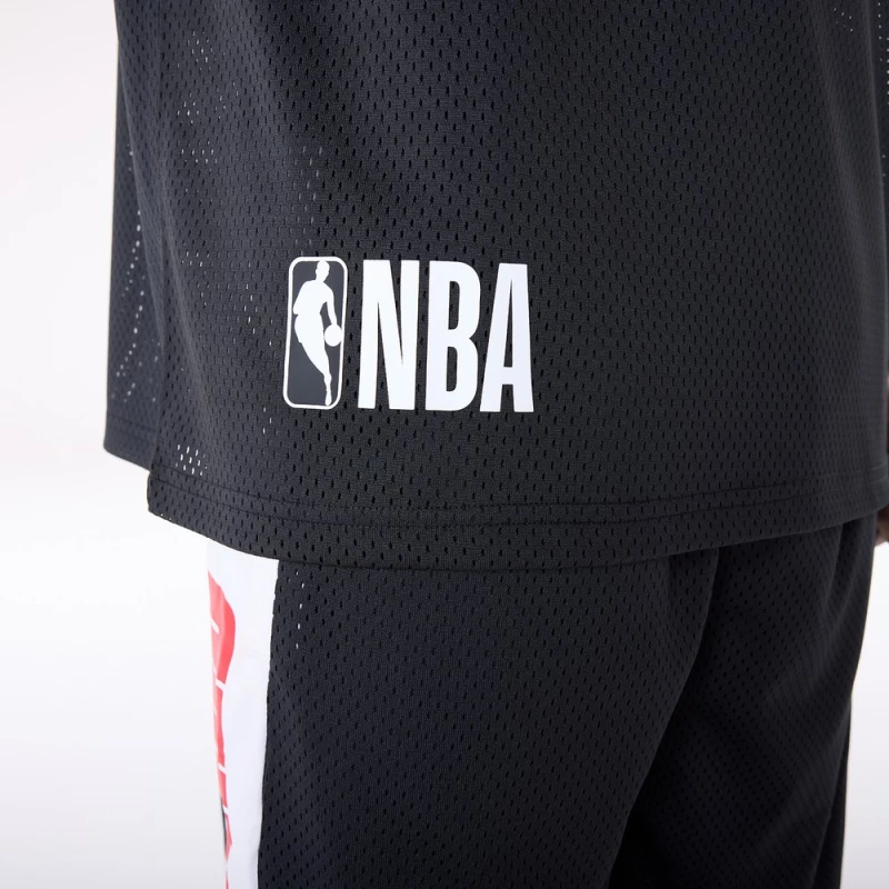 NEW ERA NBA GRPHC MESH TEE CHIBUL  BLK 60596412 NEW ERA Μαύρο