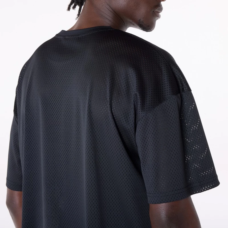 NEW ERA NBA GRPHC MESH TEE CHIBUL  BLK 60596412 NEW ERA Μαύρο