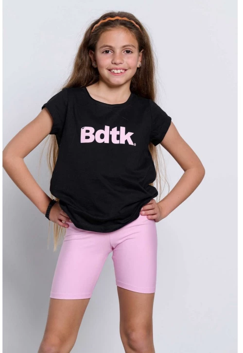 Παιδικό BDTK κοντομάνικο t-shirt για κορίτσια 1241-701128 1241-701128-00100 BODY TALK Μαύρο