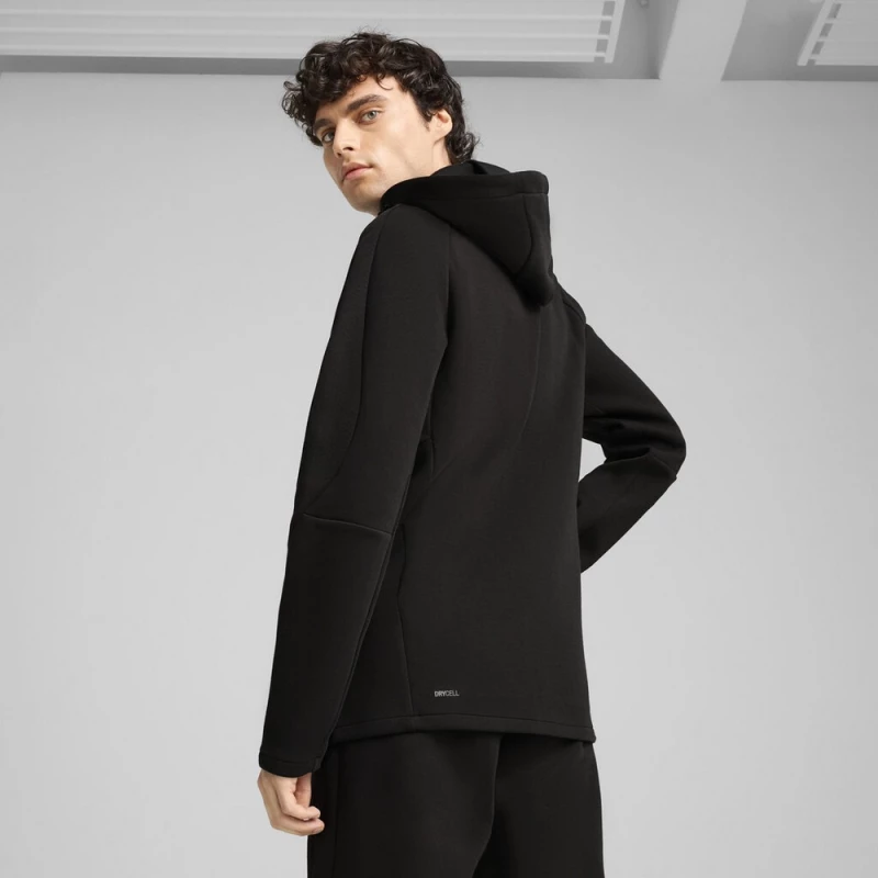 Puma EVOSTRIPE Full-Zip Hoodie DK 684613-01 PUMA Μαύρο