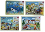 Παιχνίδι Παζλ 48 Κομματιών 40x30cm Σε 4 Σχέδια Για 2+ Ετών
