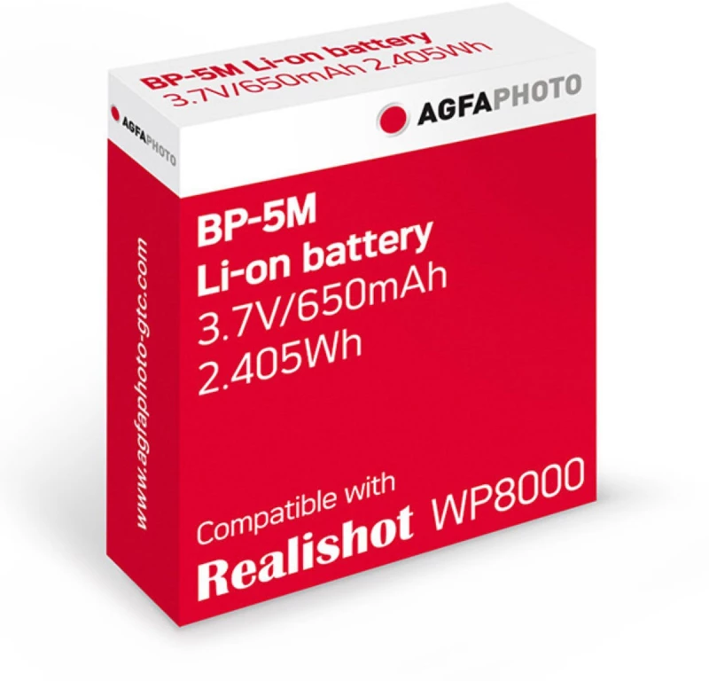 AgfaPhoto Μπαταρία Φωτογραφικής Μηχανής BP-5M