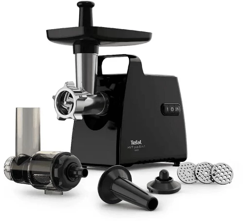 Κρεατομηχανή Tefal NE553838 2000W με Εξάρτημα για Λουκάνικα Μαύρη