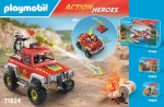 71824 Playmobil Πυροσβεστικό όχημα 4x4