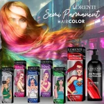 LORENTI SEMI PERMANENT HAIR COLOR PINK 250ml (ΗΜΙΜΟΝΙΜΗ ΒΑΦΗ)