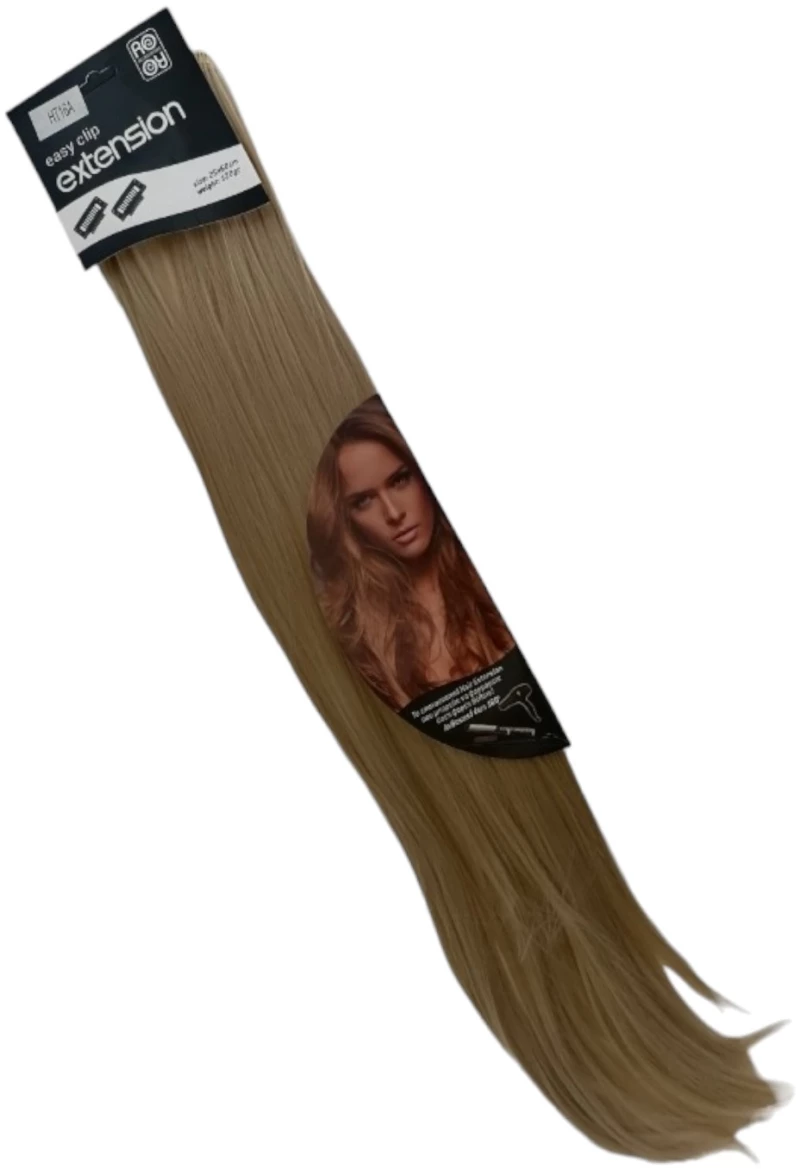 Συνθετική τρέσσα μαλλιών ίσια με easy clip on