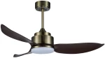 Ανεμιστήρας Οροφής LED με Τηλεχειριστήριο 40W Telemax Levantes 30-4637