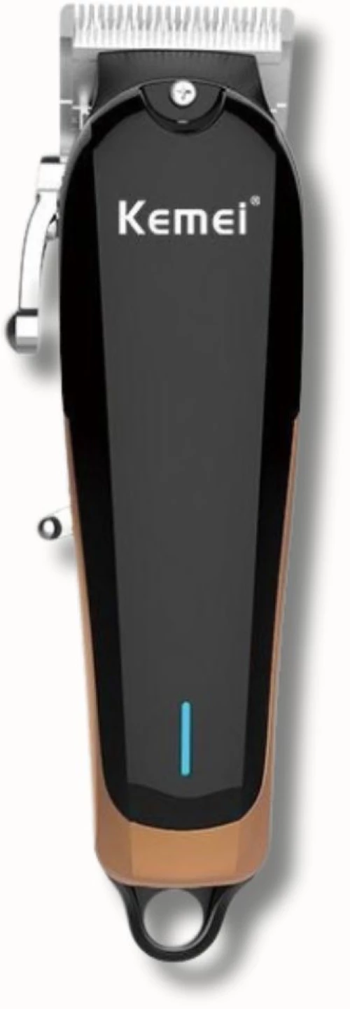 Επαναφορτιζόμενη Κουρευτική Μηχανή σε Μαύρο Χρώμα - Kemei KM-1756