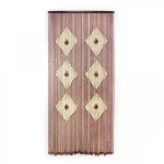 120×215cm Κουρτίνα Πόρτας με Πολύχρωμες Χάντρες PVC - 296434