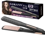 Πρέσα Μαλλιών με Κεραμικές Πλάκες 68W 590-750°F Sokany SK-987
