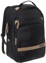 Diplomat LC976 Eco, Σακίδιο Πλάτης, Ύφασμα, Μαύρο/Καφέ