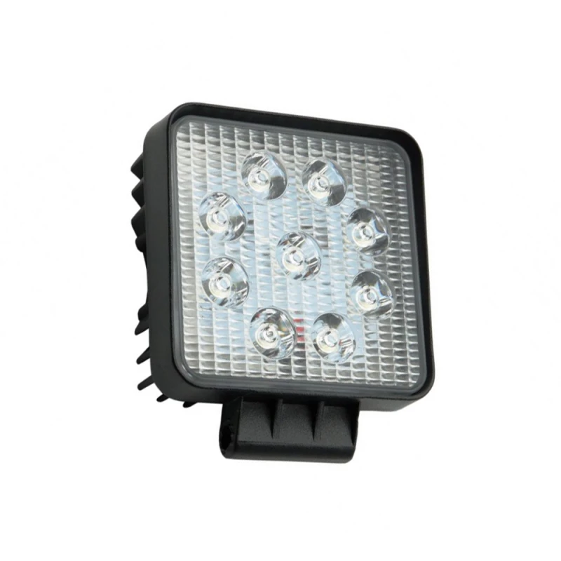Τετράγωνος Προβολέας Αυτοκινήτου LED Universal 27W 1τμχ 10.5cm 200727