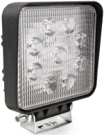 Τετράγωνος Προβολέας Αυτοκινήτου LED Universal 27W 1τμχ 10.5cm 200727