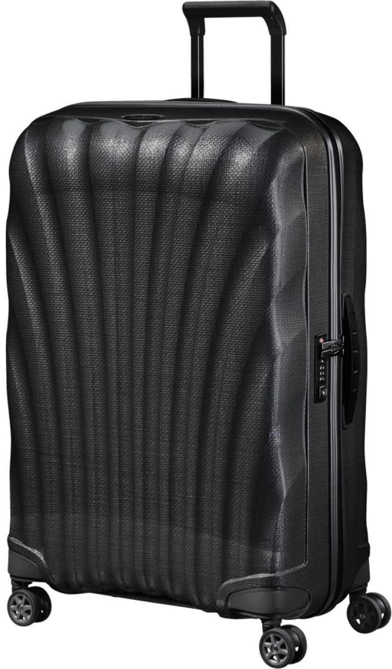 Samsonite 122862-1041 C-Lite Spinner, Σκληρή, Πολύ Μεγάλη XXL, Μαύρο