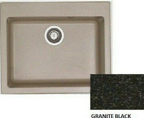 SANITEC Harmony 331(60x50cm) - Granite Black