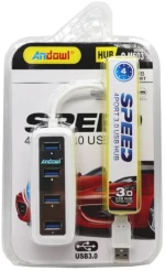4 θύρες USB 3.0 HUB Andowl Q-M603